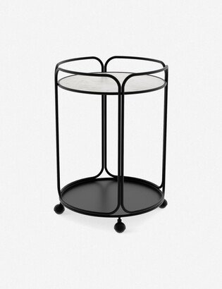 Lulu and Georgia Nathalie Round Bar Cart