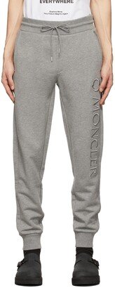 Grey Embroidered Lounge Pants