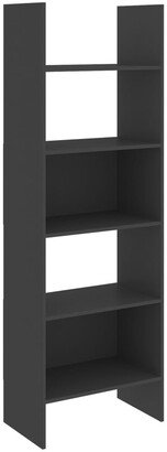 Book Cabinet Gray 23.6