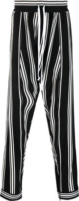 Atu Body Couture Stripe-Print Track Pants