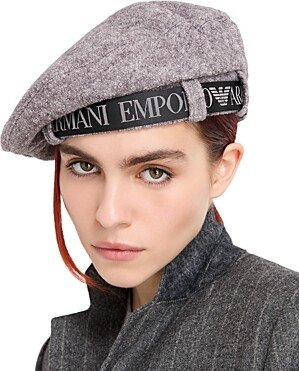 Logo Trim Beret