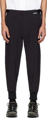 Black Ventilation Lounge Pants