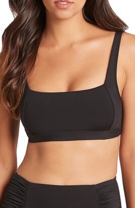 Square Neck Bralette Bikini Top