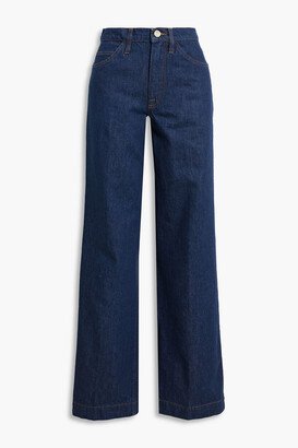 Le Italien high-rise wide-leg jeans