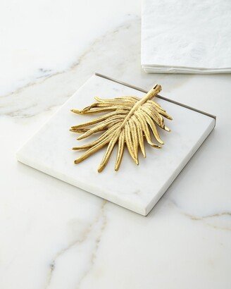 Palm Dinner Napkin Holder