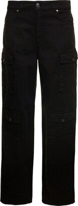 High Waist Straight Leg Trousers-CL