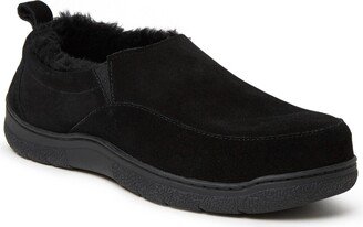 Men's Graham Genuine Suede Closed Back Slippers