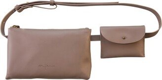 Petra leather belt bag