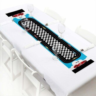 Big Dot Of Happiness Let's Go Racing - Racecar - Petite Party Paper Table Runner - 12 x 60 inches