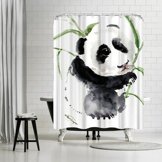 71 x 74 Shower Curtain, Baby Panda by Suren Nersisyan