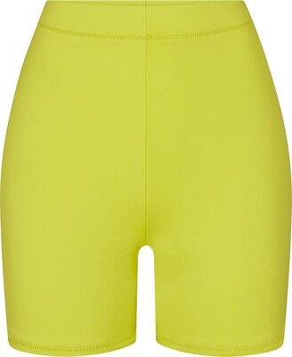 Signature Swim Mid Waist Short | Citrus