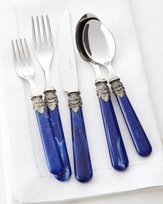 Napoleon 20-Piece Flatware Set, Blue Marble