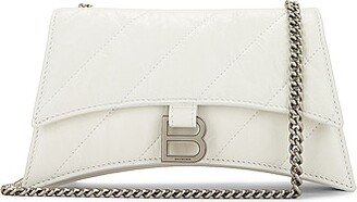 Crush Wallet On Chain in White