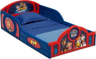 Toddler Plastic Sleep and Play Kids' Bed with Attached Guardrails - Delta Children