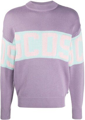 Logo Knit High Neck Jumper