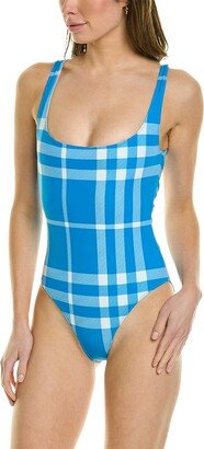 Check Stretch One-Piece