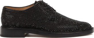 Tabi rhinestone-embellished brogues