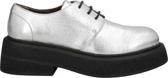 Lace-up Shoes Silver-AA