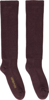 Purple Knee High Socks