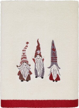 Christmas Gnomes Holiday Cotton Hand Towel, 16