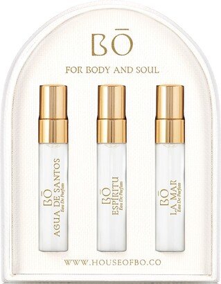 House of Bo Artesanal 3-Piece Fragrance Discovery Travel Set