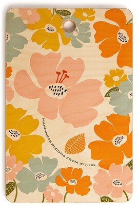 Gale Switzer Happiness Blooms Cutting Board