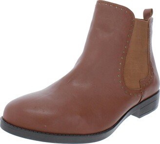 Scout Womens Leather Booties Chelsea Boots