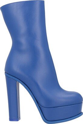 Ankle Boots Bright Blue