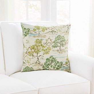 Glenna Toile Pillow Cover