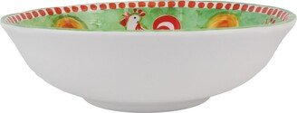 Melamine Campagna Gallina Large Serving Bowl