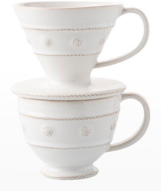 Berry & Thread Pour Over Set/2 - Whitewash