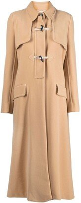 Single-Breasted Maxi Coat