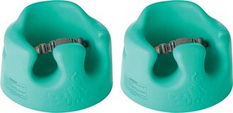 Baby Soft Foam Wide Floor Seat w/3 Point Adjustable Harness, Aqua