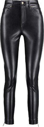 Faux Leather Trousers-AJ