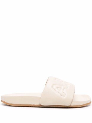 Logo-Quilted Slides