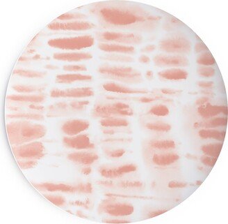 Salad Plates: Dye Dash - Salmon Salad Plate, Pink