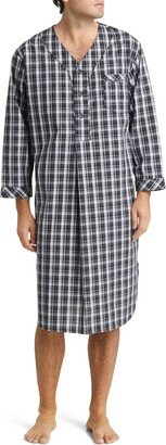 Plaid Cotton Nightshirt