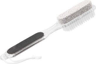 Unique Bargains Foot File with Foot Scrubber Pumice Stone Foot Care Tool Multi Purpose 4 in 1