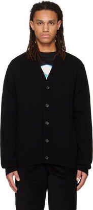 Black Buttoned Cardigan-AA