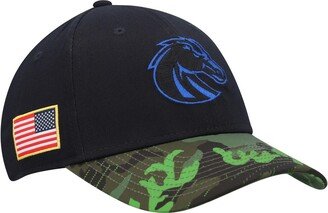 Men's Black, Camo Boise State Broncos Veterans Day 2Tone Legacy91 Adjustable Hat - Black, Camo