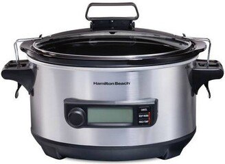 6qt Slow Cooker - Silver