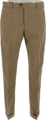 PT Torino Straight-Leg Low-Rise Utility Trousers