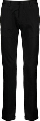 Straight-Leg Cotton Trousers-BL