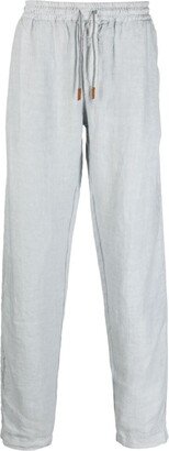 Drawstring Linen Track Pants