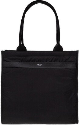 City Logo Detailed Tote Bag