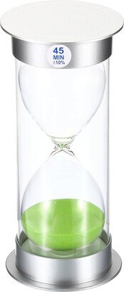 Unique Bargains 45 Minute Sand Timer, Sandy Clock Count Down Sand Glass, Green Sands