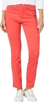 South Ocean High-Rise Skinny Pants (Spicy Coral) Women's Clothing