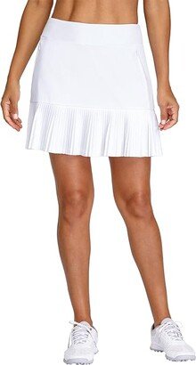 Tail Activewear Arabella 17 Skort (Chalk) Women's Skort