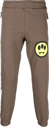 Logo-Print Cotton Track Pants-CC