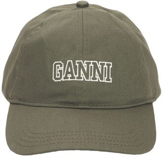 Logo organic cotton cap